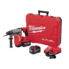 ENS. MARTEAU ROTATIF 1 1/8 po SDS 18V C/A DÉPOUSSIEREUR (BAT 9AMP)
