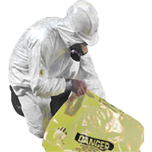 Lot De 10 Sacs à Déchets Cliniques Jaunes Auto-scellants 35x20 Cm - Pour Déchets Biologiques, Vomissures
